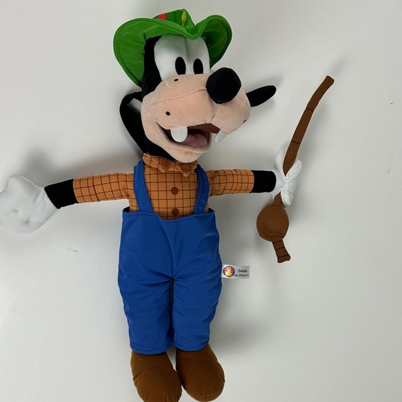 Goofy Gone Fishing Disney Plush - ~20” - Picture 2 of 10